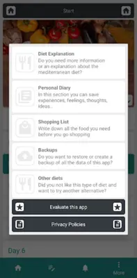 Dieta Mediterránea | Reto de 30 días android App screenshot 0